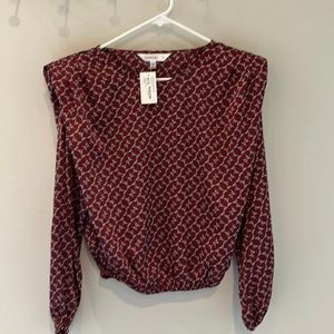 ANONYME DESIGNERS top with shoulder pads